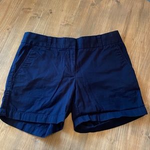 J.Crew Chino Shorts: Navy Size 00